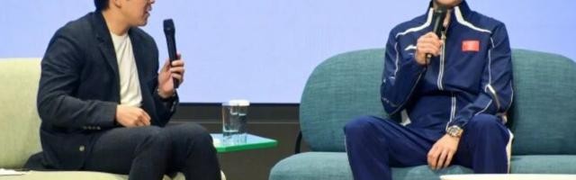 霍启刚：要不要来香港学跳水？马龙：婉拒了哈！