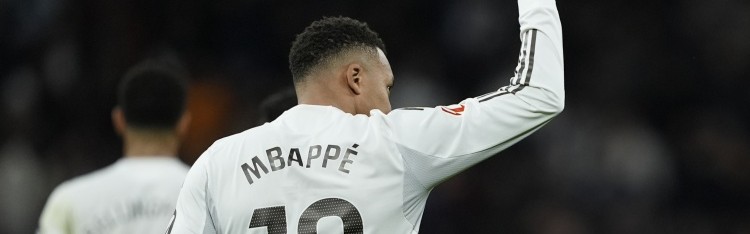 姆巴佩单赛季欧战已进14球，法国球员历史仅次于吉瓦尔克和本泽马